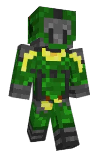 Front of Spinann's skin