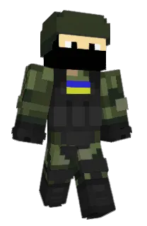 Front of Minecraft skin