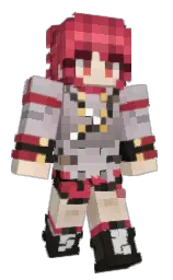 pink swan and rangoon green Minecraft skin — Classic model — first worn by ma_two