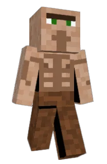 Front of Minecraft skin