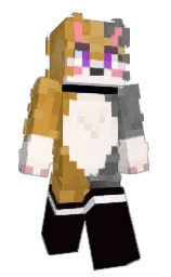 old gold and creole Minecraft skin — Slim model — first worn by W0lfieDaFloof_