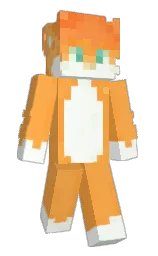 Naughty_Ghost's Minecraft skin wearing the Follower's cape