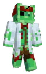polar and botticelli Minecraft skin — Classic model — first worn by CaptainCookie_
