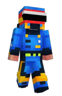 Front of Pasbaide's skin