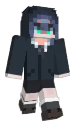 outer space and mirage Minecraft skin — Classic model
