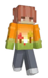 west side and storm gray Minecraft skin — Slim model — first worn by Velho15