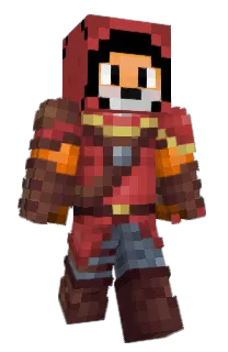 Front of NicNotScared's skin