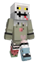 Slim Minecraft skin