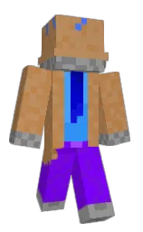 twine and tussock Minecraft skin — Classic model — first worn by Exubun