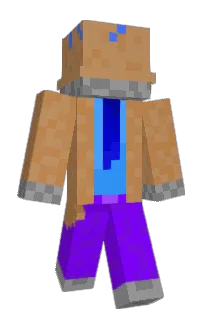 Front of Exubun's skin
