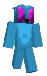 boston blue and black Minecraft skin — Classic model