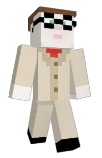 Front of NerdyLib's skin