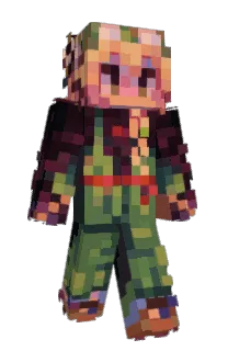 Front of Seranoks's skin