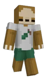 LeafyWhale's Minecraft skin wearing the Migrator cape