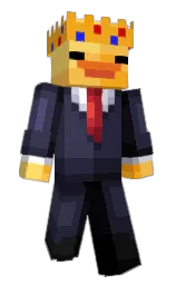 MrPresiduck's Minecraft skin wearing the Home cape