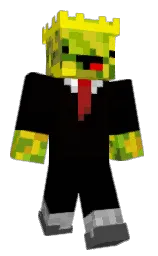 black and nobel Minecraft skin — Classic model