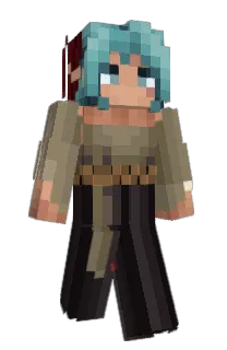 Front of Lovvel's skin