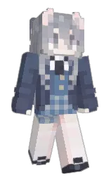 Slim Minecraft skin