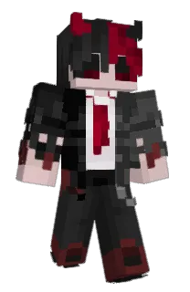 Front of NightlyRaven's skin