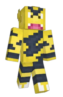 Front of PieBlad's skin