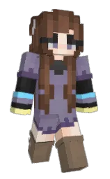 Eloclaw's Minecraft skin wearing the Migrator cape