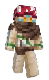 LazeLucke's Minecraft skin wearing the Migrator cape