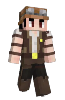 Front of Minecraft skin