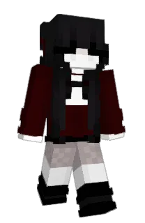 Front of membered's skin