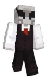 cloud and whisper Minecraft skin — Classic model — first worn by ElLit001