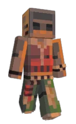 Slim Minecraft skin