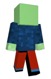 Front of Gemiknight's skin