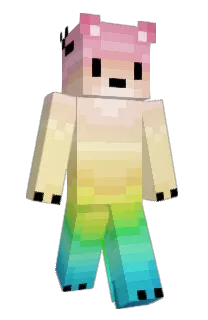 Front of Minecraft skin