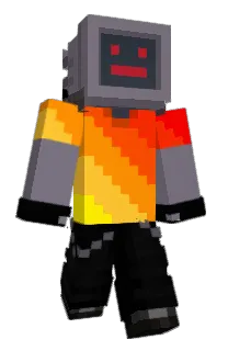 Front of Vidm0's skin