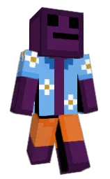MeViaNs's Minecraft skin wearing the Founder's cape