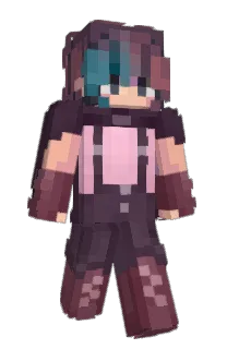 Front of theBlueberryBug's skin