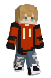 Front of Infinitymaan's skin