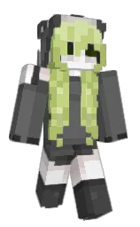 scorpion and dove gray Minecraft skin — Classic model — first worn by PaliLev