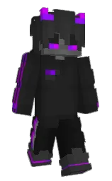 ItzEndrz's Minecraft skin wearing the Pan cape