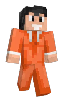 Front of LeMustache's skin