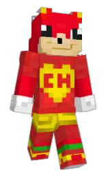torch red and turbo Minecraft skin — Slim model