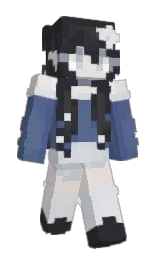 shark and waikawa gray Minecraft skin — Slim model