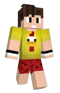 Front of Minecraft skin