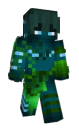 daintree and blue stone Minecraft skin — Slim model