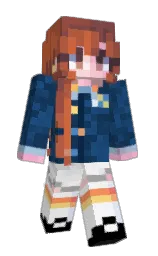 brown rust and copper rust Minecraft skin — Slim model