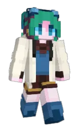 island spice and pearl bush Minecraft skin — Slim model