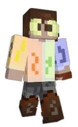 quicksand and asparagus Minecraft skin — Classic model — first worn by Corvidae_