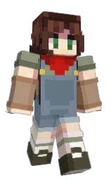 Slim Minecraft skin
