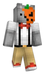 silver chalice and black Minecraft skin — Classic model — first worn by Ecologic