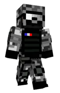 Front of Minecraft skin