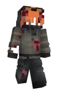 Front of Louvviere's skin